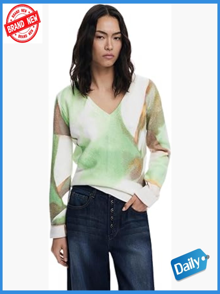 Women's V-Neck Long Sleeve Lightweight Pullover